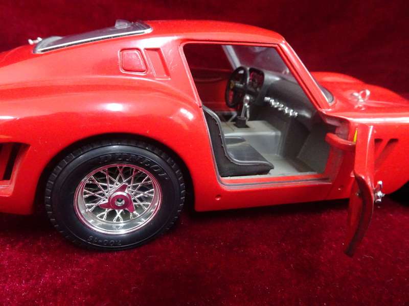 Bburago 1/18 Scale Diecast Ferrari 250 GTO 1962 Made In Italy (No Box)