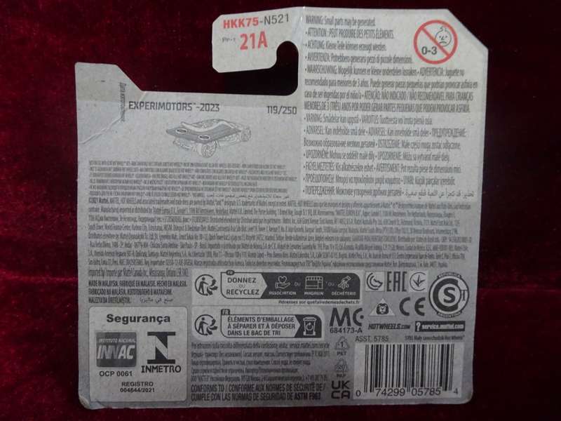 2023 HotWheels Collection Clip Rod (Experimotors 5/5) - Still Sealed