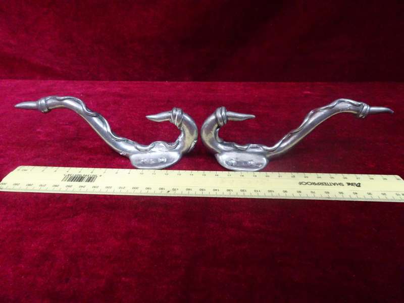 Vintage Set Of Two Carrol Boyes Coat Hooks - Clearly Marked C. Boyes
