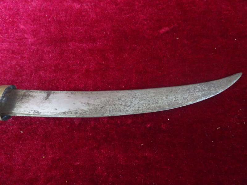 Vintage Morocco Style Dagger In Metal And Bone Sheath With Stunning Decorations In Excellent Cond.