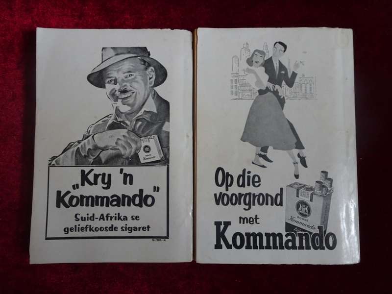 Ses Vintage 1950`s Die Swart Luiperd Reeks - Slap Hand Boekies (Sien Beskrywing)