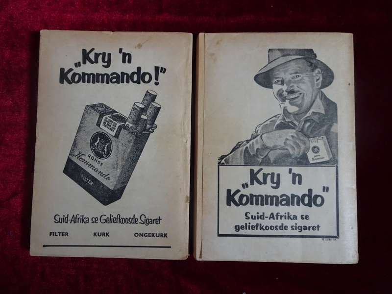 Ses Vintage 1950`s Die Swart Luiperd Reeks - Slap Hand Boekies (Sien Beskrywing)