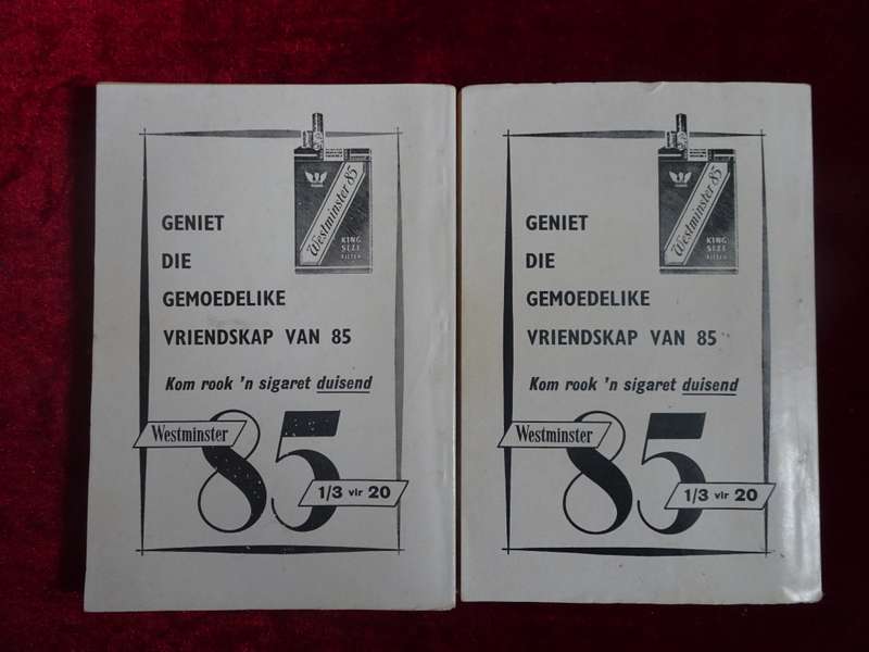 Ses Vintage 1950`s Die Swart Luiperd Reeks - Slap Hand Boekies (Sien Beskrywing)