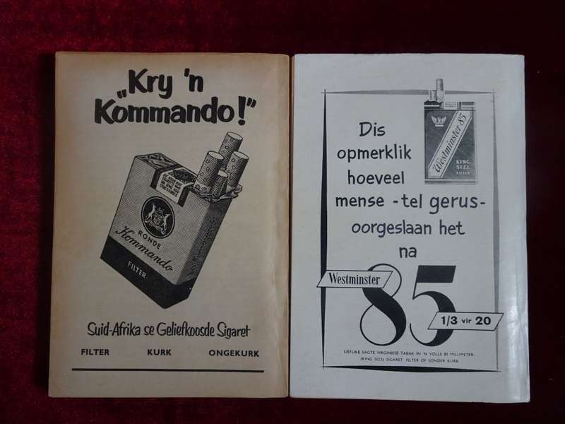 Ses Vintage 1950`s Die Swart Luiperd Reeks - Slap Hand Boekies (Sien Beskrywing)