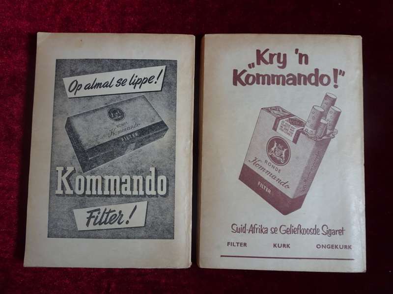 Ses Vintage 1950`s Die Swart Luiperd Reeks - Slap Hand Boekies (Sien Beskrywing)