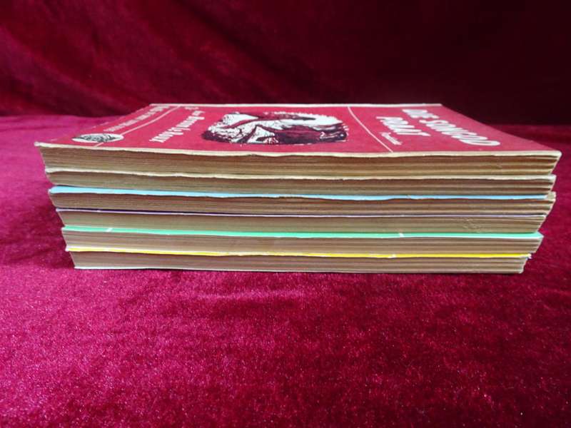 Ses Vintage 1950`s Die Swart Luiperd Reeks - Slap Hand Boekies (Sien Beskrywing)
