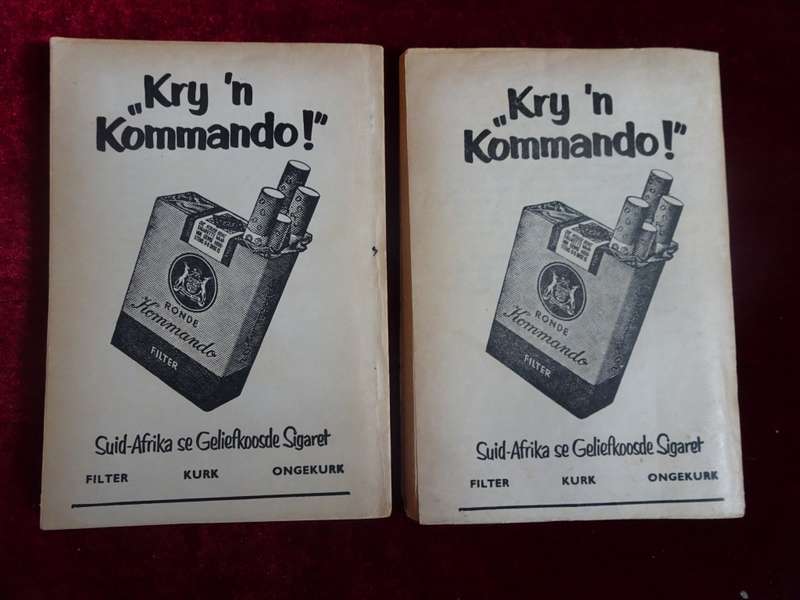 Ses Vintage 1950`s Die Swart Luiperd Reeks - Slap Hand Boekies (Sien Beskrywing)