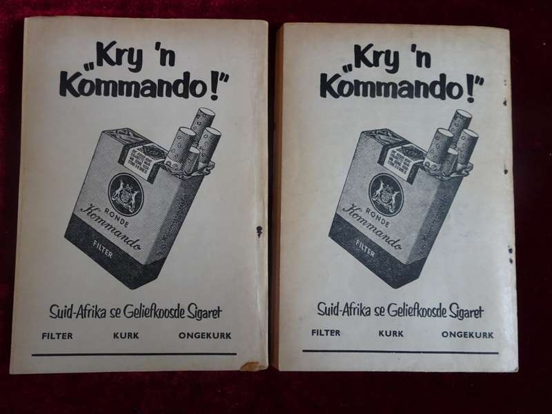 Ses Vintage 1950`s Die Swart Luiperd Reeks - Slap Hand Boekies (Sien Beskrywing)