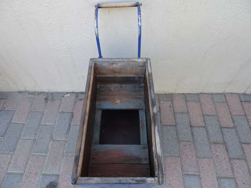 Large Old Antique Victorian Metal Dolls Pram - See My Description