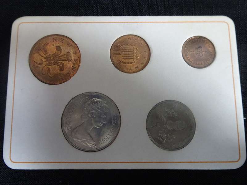 Britain`s First Decimal Coins - In Excellent Condition