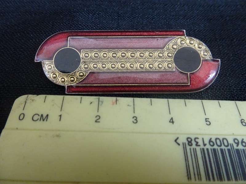 Three Stunning Vintage Costume Jewellery Brooches - See My Description