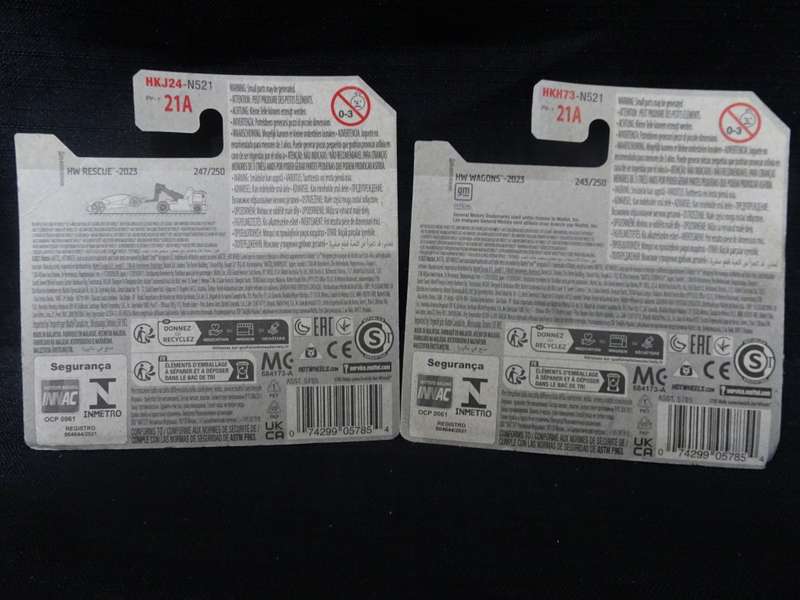 Collection Of Six HotWheels - In Original Package Still - See My Description