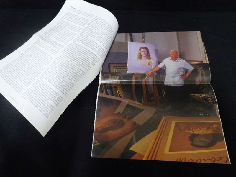 Rare Vladimir Tretchikoff Pigeon`s Luck 1973 - First Edition - Signed Book - See Description