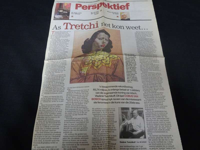 Rare Vladimir Tretchikoff Pigeon`s Luck 1973 - First Edition - Signed Book - See Description