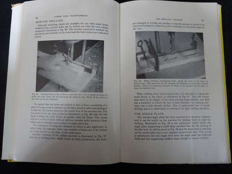 Power Tool Woodworking Practice and Projects In The Home Workshop Book By Clifford T.Bower