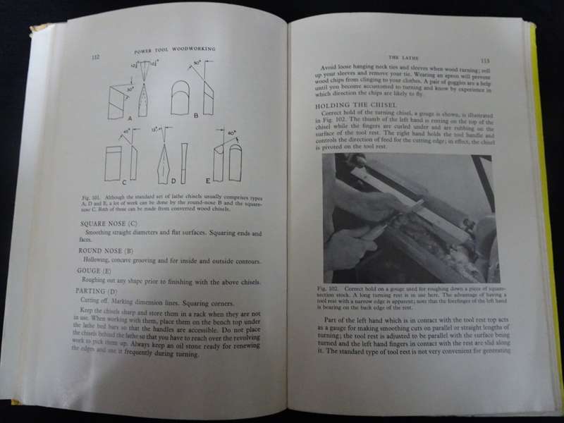 Power Tool Woodworking Practice and Projects In The Home Workshop Book By Clifford T.Bower