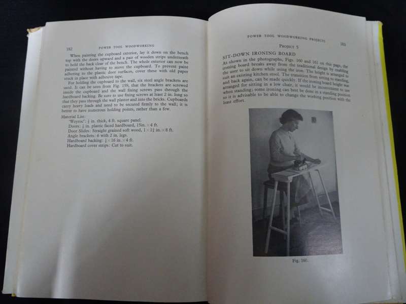 Power Tool Woodworking Practice and Projects In The Home Workshop Book By Clifford T.Bower