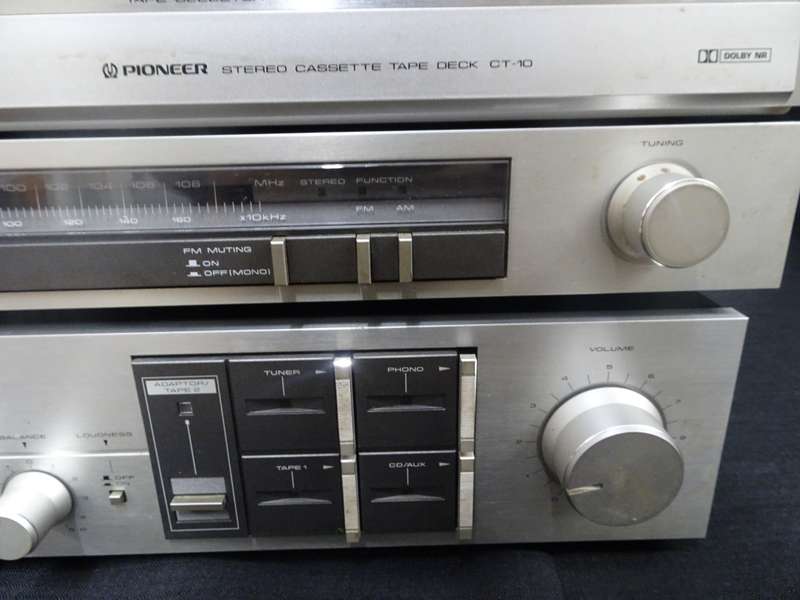 Pioneer Set * SA-740 Integrated Amplifier , TX-540 Tuner , CT-10 Cassette Deck