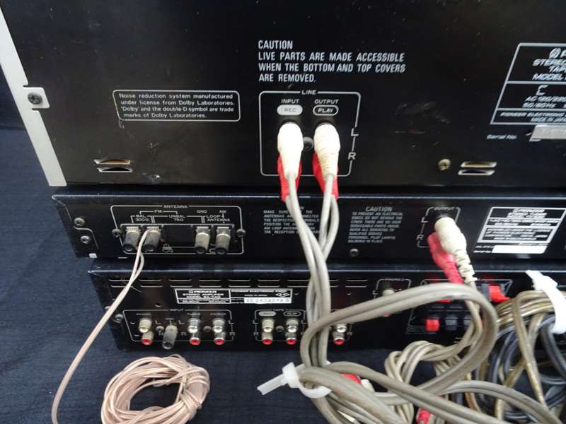 Pioneer Set * SA-740 Integrated Amplifier , TX-540 Tuner , CT-10 Cassette Deck
