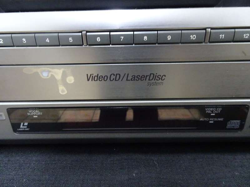 Rare Vintage Sony Video CD LaserDisc Karaoke System MDP-V9K High End System-See Description