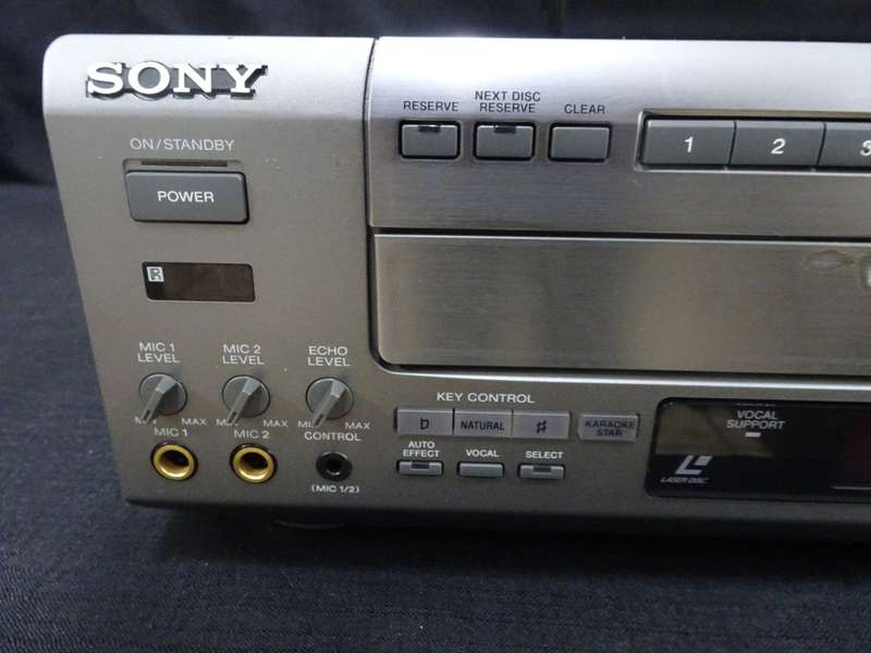 Rare Vintage Sony Video CD LaserDisc Karaoke System MDP-V9K High End System-See Description