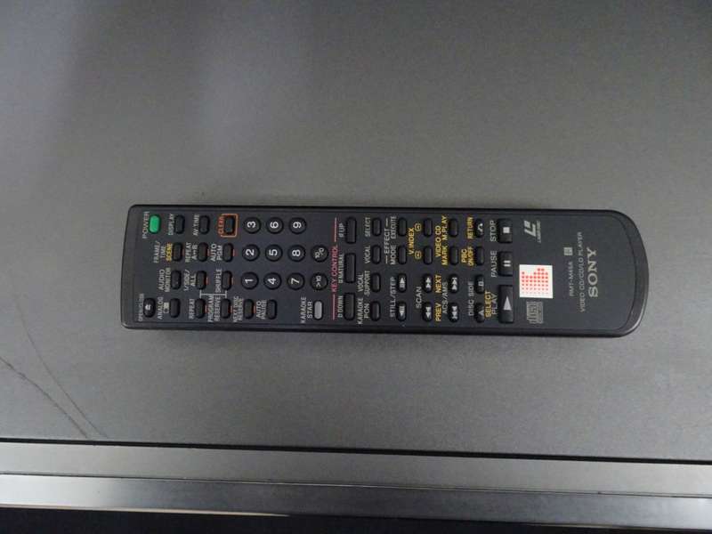 Rare Vintage Sony Video CD LaserDisc Karaoke System MDP-V9K High End System-See Description