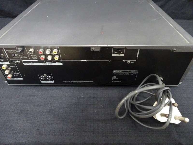 Rare Vintage Sony Video CD LaserDisc Karaoke System MDP-V9K High End System-See Description