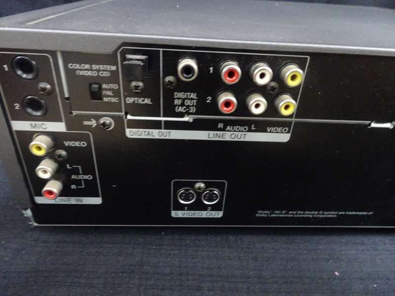 Rare Vintage Sony Video CD LaserDisc Karaoke System MDP-V9K High End System-See Description