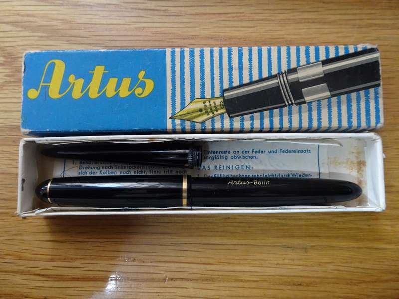 Vintage Artus - Ballit Fountain Pen - Made In Germany - In Original Box - See My Description