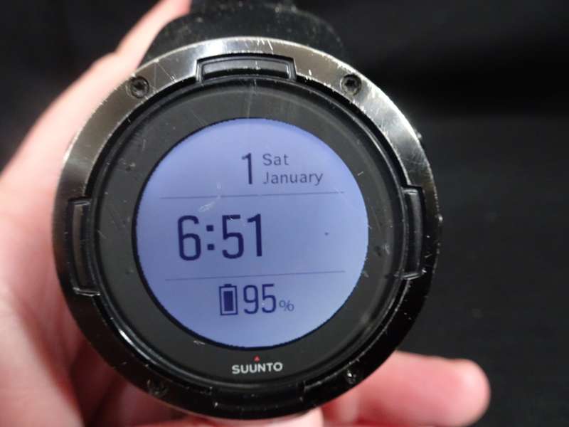 Suunto 5 All Black Compact GPS Sports Watch With Great Battery Life - See Description