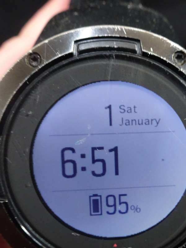 Suunto 5 All Black Compact GPS Sports Watch With Great Battery Life - See Description