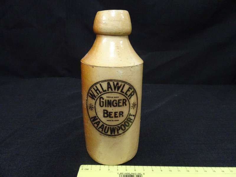 Antique Ginger Beer Bottle For W.H Lawler - Naauwpoort - See Description
