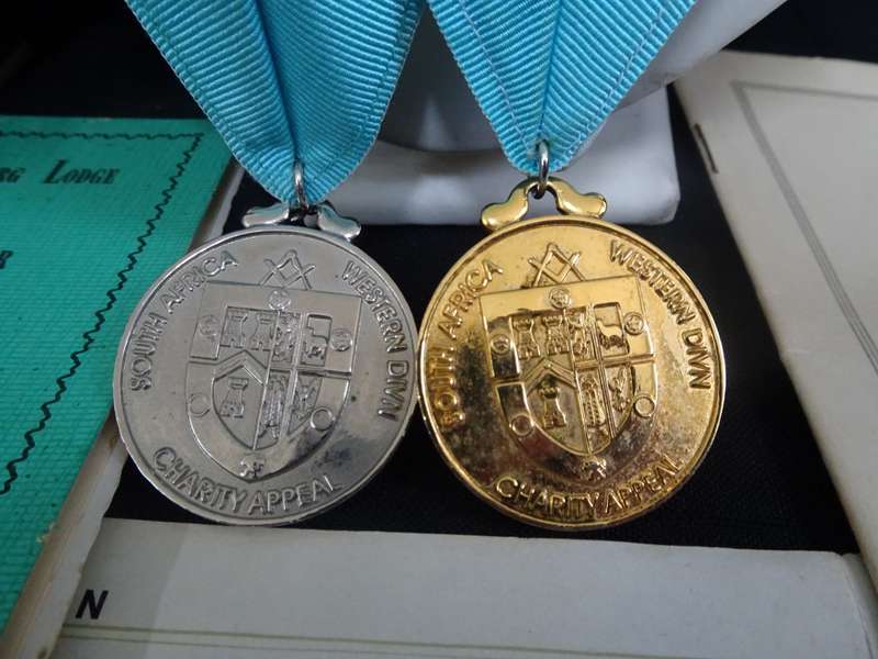 Large Collection Of Masonic Medals, Booklets, Pins And Other Collectables - Please View Images