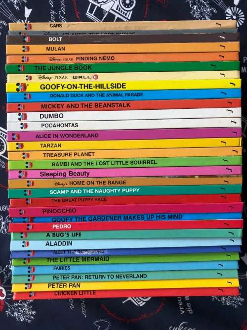 Disney books (set of 31 titles)