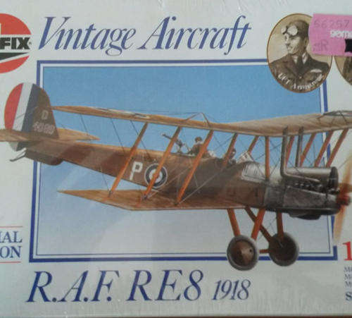 R.A.F RE8 1918 Airfix Model plane 1/72