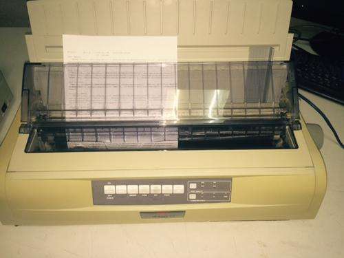 Oki 5521 136 Column Refurb dotmatrix printer
