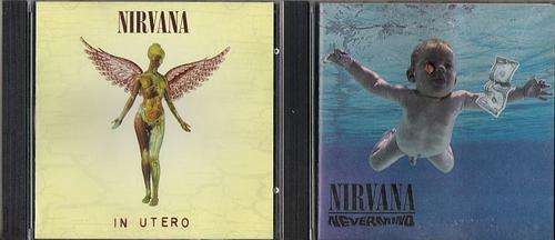 2 x Nirvana CDs