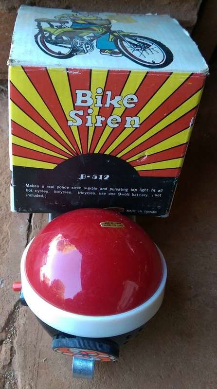 Vintage bicycle siren - Bike siren B-512