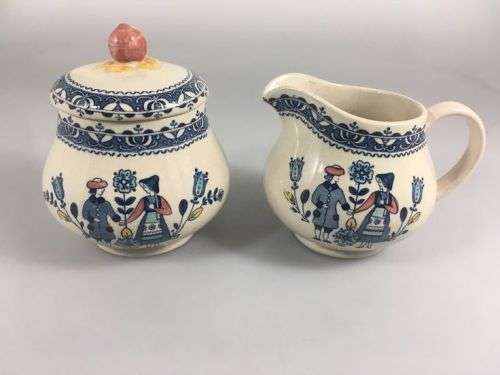 Johnson Brothers Hearts and Flowers Milk Jug and Sugar Bowl