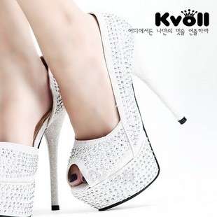 R785*** Kvoll set auger high Heels black/silver high heels