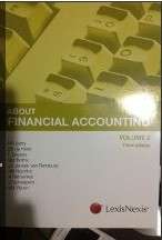 About finanacil accounting Vol 2 Third Editon