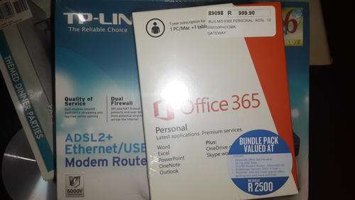 Office 365 - ADSL2+Ethernet/USB Router