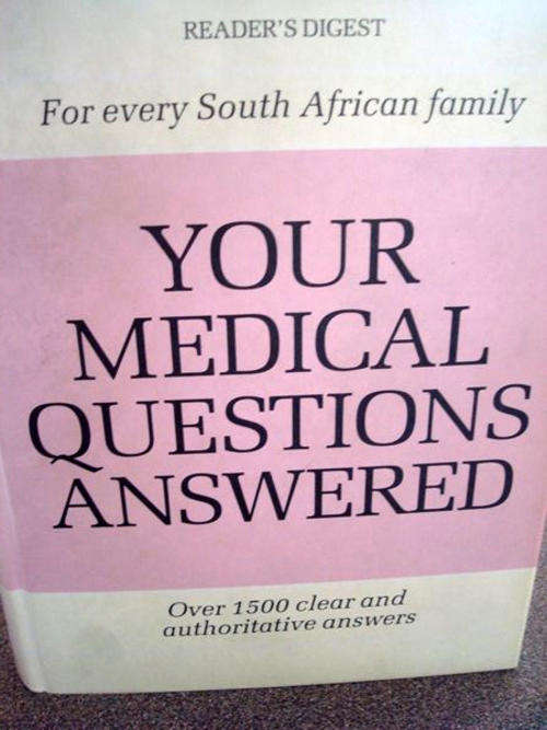 Readers Digest "Your Medical Questions Answered" REDUCED'