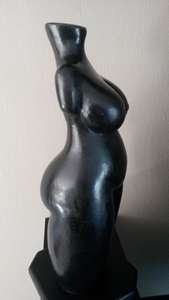 Fantastic Shona Stone Torso  -  40cm High 17cm Wide REDUCED