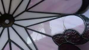 Beautiful Stained Glass Lamp