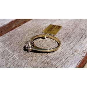 Beautiful 9ct Yellow Gold and Diamond Cluster Ring - REDUCED