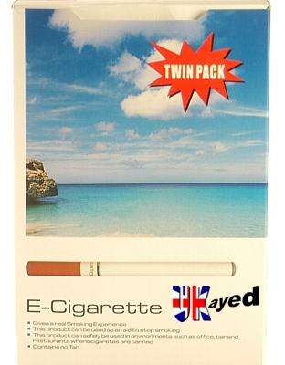 Twin Pack health e-cigarette with 10 refil filters