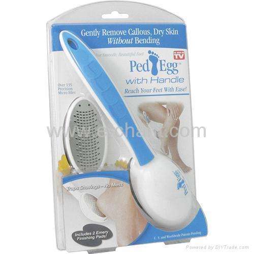 Ped Egg with handle