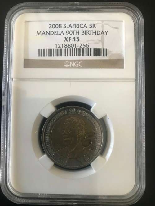2008  NGC R5 MANDELA 90TH BIRTHDAY XF 45