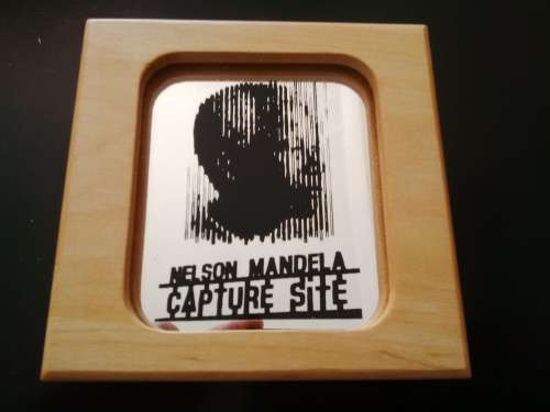 NELSON MANDELA ..THE CAPTURE SITE 1/4-OZ MEDALLION - 2015